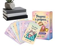 Cartes d'affirmations positives - 48 cartes d'affirmation positives quotidiennes mignonnes et inspirantes pour adolescents - pour , étudiants, garçons, filles, maison, école, voyage, fête
