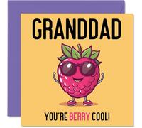 Cartes d'anniversaire pour grand-père, Berry Cool