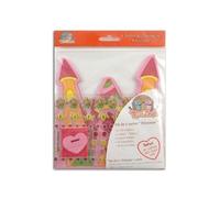 Cartes d'anniversaire princesse : set de 6 invitations teo & zina