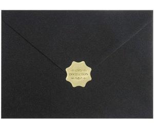 Cartes de mariage brillantes 12,7 x 17,8 cm - 50 pièces, papier à motif nacré