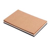 Cartes de Message Manuscrites Vierges, Lot de Set, Papier Kraft Noir | Mariage et Remise de Diplôme, Cartes de Vœux, Cartes Postales, Écriture Autonome