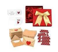 Cartes De Notes Avec Enveloppes, 60 Pièces Miniatures Pour Couple, Femme Ou Mari. Cartes Vierges Personnalisables À Dans Un Sac À Main, Un Déjeuner Ou Sous Oreiller