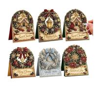 Cartes de Peinture Perles Pack de cartes postales de vœux à strass pour | avec enveloppes et kits d'art en perles pour adultes pour fête, anniversaire, , Thanksgiving, étagère, salon, maiso