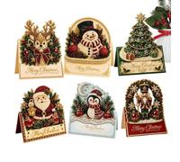 Cartes de Peinture Perles Pack de cartes postales de vœux à strass pour | Kit DIY Art Perles avec Enveloppes pour fête d'anniversaire, festival, Thanksgiving, vacances, étagère, maison, che
