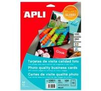 Cartes de visite Apli 8,9 x 5,1 cm G