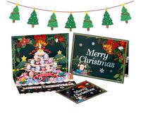 Cartes de vœux - 20 cm 3D Merry Christmas pour enveloppes de vœux de vacances, messages avec drôle, carte cadeau pour la , les amis, les femmes, les hommes, les garçons, les filles, les
