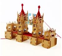 Cartes de vœux 3D créatives pour les fêtes
