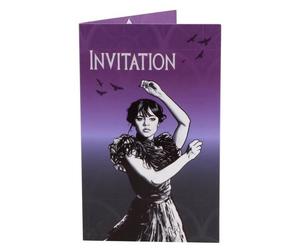 Cartes d'invitation anniversaire - CHAKS - Mercredi © - Paquet de 8 - 16x10cm - Mixte