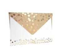 Cartes Et Enveloppes Motif Confettis 10 X 12 Cm 7 Pièces