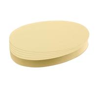 Cartes ovales Franken/UMZ 1119 04-11 x 19 cm, 130 g/m² - Jaune - Paquet de 500 500 Stück jaune