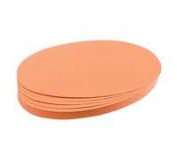 Cartes ovales Franken/UMZ 1119 04-11 x 19 cm, 130 g/m² - Jaune - Paquet de 500 500 Stück orange