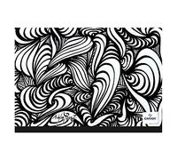 Carton à dessin CANSON Studio 32x45cm Edition Artiste noir/blanc Noir G