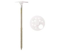 Carton de 100 Rosaces plastique Ø60 mm SCELL IT pour vis à bois - FI60