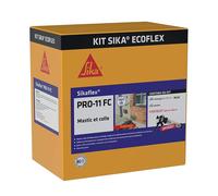 Carton de 35 Mastics-colles Kit Ecoflex Sikaflex PRO-11 FC Blanc 300ml SIKA