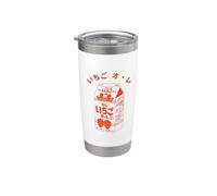 Carton de Lait aux Fraises japonaises Japon Gobelet isotherme en acier inoxydable double paroi