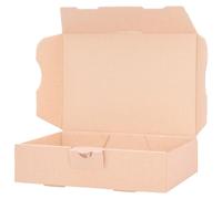 Carton d'expédition maxi, dimensions 180 x 130 x 45 mm, couleur marron, lot de 10, format DIN A6