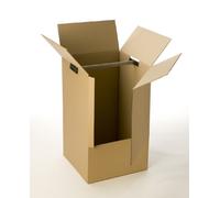 Carton penderie petit modèle avec barre