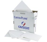 Carton Plume, A3, blanc