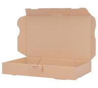Cartons d'expédition de grande taille, dimensions 180 x 100 x 30 mm, couleur marron, lot de 50