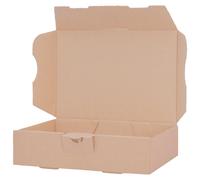 Cartons d'expédition de grande taille, dimensions 180 x 130 x 45 mm, couleur marron, lot de 50