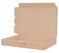 Cartons d'expédition de grande taille, dimensions 350 x 250 x 50 mm, couleur marron, lot de 50