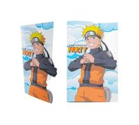 Cartons d'invitation - 73 - Naruto Shippuden - 16 x 10 cm - Lot de 8 - Blanc