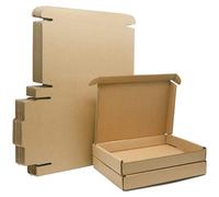 Cartons en carton ondulé, dimensions 150x100x20 mm, lot de 25, pour l'expédition et le stockage