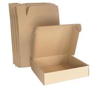 Cartons en carton ondulé, dimensions 275 x 223 x 65 mm, lot de 10, pour l'expédition et le stockage