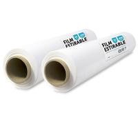 Cartons en carton ondulé, plastique, 50 cm x 200 m, lot de 2