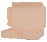 Cartons pour lettres de grande taille, dimensions 240 x 160 x 45 mm, couleur marron, lot de 50