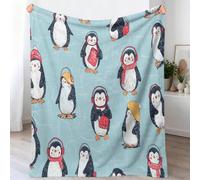 Cartoon Animal Couverture pour Enfant, 220 x 240 cm Douce Chaude Couverture