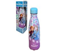 CARTOON Disney Frozen II Bouteille isotherme en acier inoxydable avec bouchon dévissable pour filles 500 ml