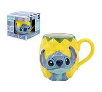 CARTOON Disney Mug en céramique Stitch 3D 415 ml pour enfant Figurine de collection