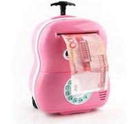 Cartoon Distributeur Automatique de Billets Mot de Passe Automatique D'Économie D'Argent Jouet Tirelire pour Enfants Rose PT126 Rose G