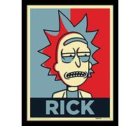 Cartoon Network Rick and Morty (Rick Campaign) 30 X 40cm Impression encadrée