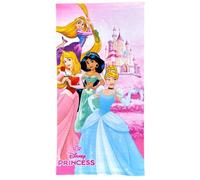 CARTOON Serviette de plage Princesses Disney Serviette de plage en microfibre pour enfants 140 x 70 cm