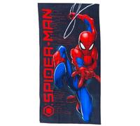 CARTOON Serviette de plage Spiderman Marvel serviette microfibre polyester pour enfants 245 g/m² taille 70 x 140 cm plage piscine