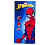CARTOON Serviette de plage Spiderman Marvel serviette piscine plage en microfibre pour enfants 140 x 70 cm