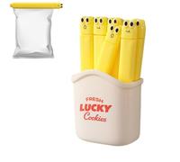 Cartoon Snack Clip, Magnetic Bag Clips, 12.5cm/4.92inches Bag Clip for Food with Storage Box, Chip Clips with Magnetic Backing, Airtight Sealing Set, Heavy Duty Clamps for Bread Candy Kitchen Pantry