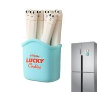 Cartoon Snack Clip, Magnetic Bag Clips, 12.5cm/4.92inches Bag Clip for Food with Storage Box, Chip Clips with Magnetic Backing, Airtight Sealing Set, Heavy Duty Clamps for Bread Candy Kitchen Pantry