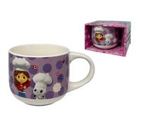 CARTOON Tasse Gabby's Dollhouse 380 ml tasse en céramique modèle large jumbo pour enfants avec boîte