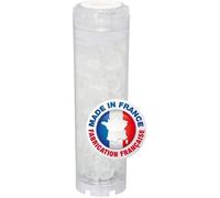 Cartouche anti-tartre polyphosphate rechargeable 12 mois - AQUAWATER - Gros cristaux blancs - Débit 2m³/h