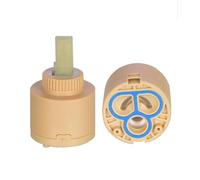 Cartouche céramique de rechange de 35 mm pour robinet de cuisine à poignée unique avec douchette, cartouche à disques céramiques de rechange pour robinet 25/40 mm