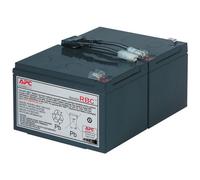 Cartouche de batterie de rechange APC #6 - Batterie d'onduleur - 1 x batterie - Acide de plomb - noir - pour P/N: SMC1500IC, SMT1000CUS, SMT1000I-AR, SMT1000IC, SUA1000I-IN, SUA1000J3W...
