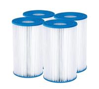Cartouche De Filtre De Piscine De Type A/III, Compatible Avec Intex, 29002, Compatible Avec Bestway, 58012E, Remplacement For Pompes De Filtre De Piscine(4pcs)
