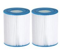Cartouche de filtre de piscine - PZCC - Compatible Bestway 58094 - Type II - Diamètre ext. 106 mm - Lot de 2