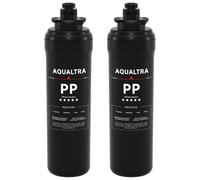 Cartouche de filtre de remplacement de 10 pouces, filtre PP pour systèmes de filtration d'eau sous l'évier, lot de 2