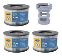 Cartouche de filtre pour spa - Mspa - Compatible avec modèles Whirlpool, Delight, Premium, Elite, Concept