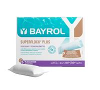 Cartouche De Floculant pour Filtre À Sable 1kg - SUPERFLOCK Plus | Formule exclusive au lanthan, élimine la turbidité, les phosphates et les métaux pour une eau cristalline - 1 cartouche / 50