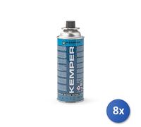 Cartouche De Gaz Butane À Baïonnette 220Gr, Rouge, Kemper